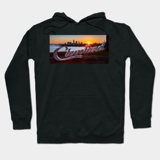 Cleveland Edgewater Script Hoodie